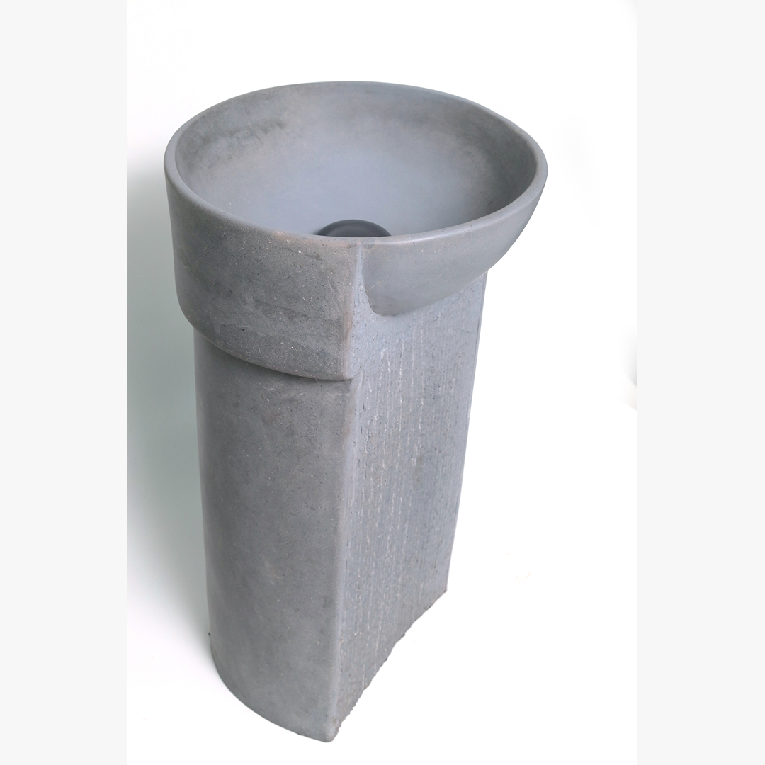 Designer freestanding sink for modern luxury bathrooms